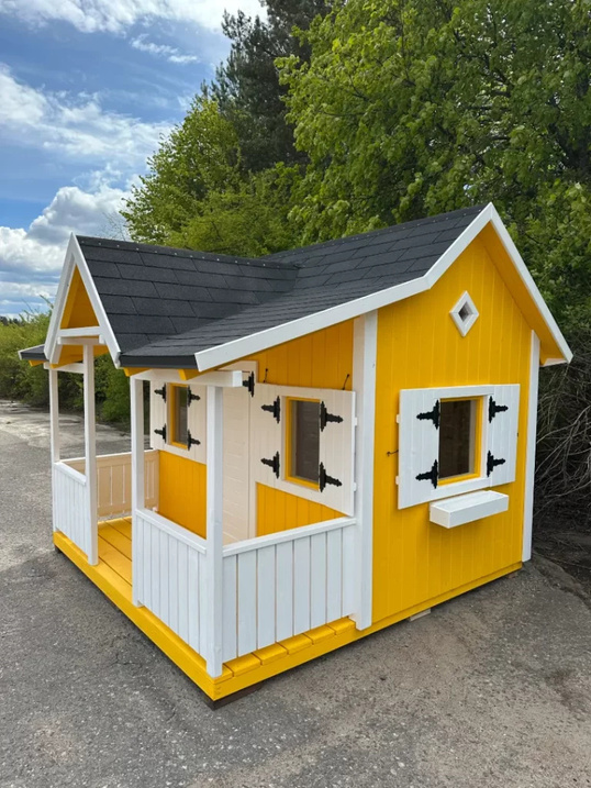 Timber play house